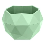 Кашпо для цветов пластиковое 0,17л d-9,5см «Топаз» Мята
