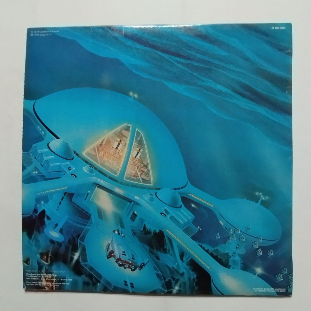 Винтажная виниловая пластинка LP Space Just Blue (Spain 1979)