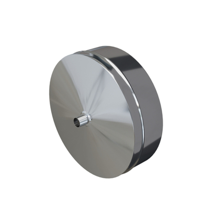 Ferrum Заглушка с конденсатоотводом для сэндвича (430/0,5 мм) Ф210 внутр.