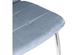 Стул на металлокаркасе Farini blue