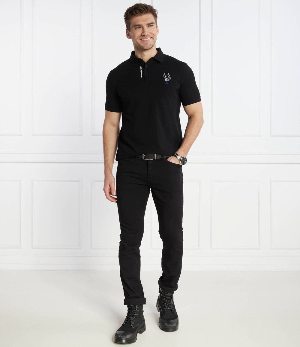 Поло Karl Lagerfeld - черный(745401 541233)