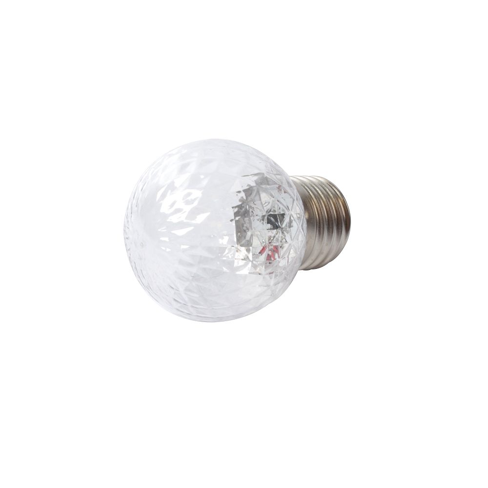 LED-D45-1W-BLUE-E27-CL-С PINEAPPLE Лампа декоративная светодиодная. Форма Ананас. прозрачная. Цвет синий. Картон. ТМ Volpe