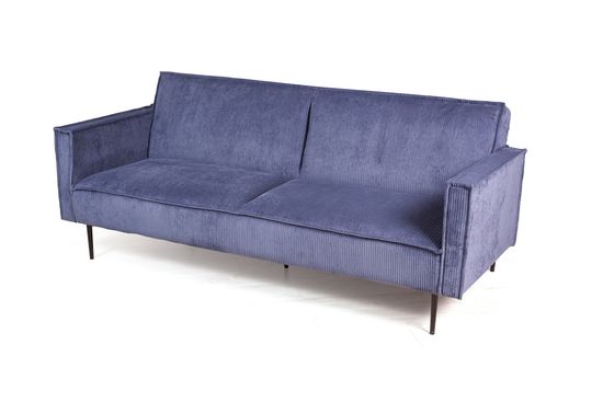 Диван-кровать ЭСТЕ с подлокотниками, трехместный, прямой, клик-кляк