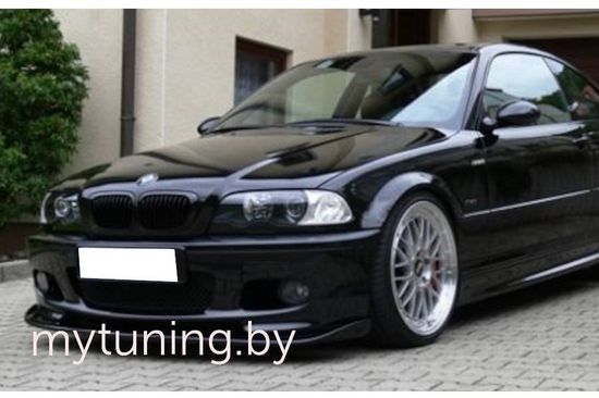 Юбка бампера V.3 для BMW 3 E46 1998-2005