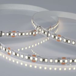 ULS-2835-168LED-m-10mm-IP20-DC24V-14W-m-5M-4000K Гибкая светодиодная лента на самоклеящейся основе. Катушка 5 м. в герметичной упаковке. Белый свет 4000K. ТМ Uniel.