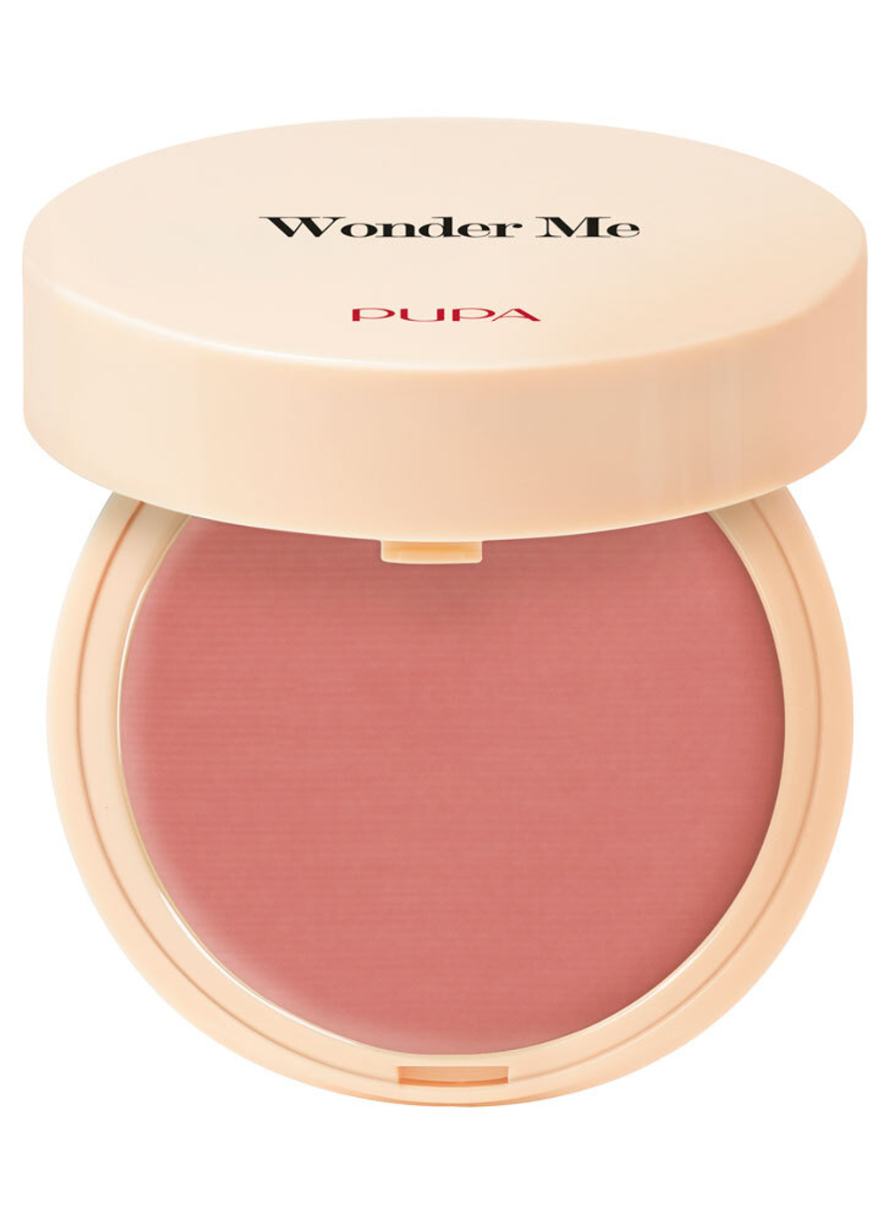 Pupa Румяна для лица Wonder Me Blush, натуральный эффект, с гиалуроновой кислотой, тон №004, Истинная любовь, 4 гр