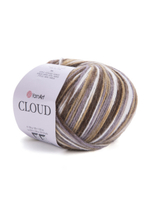 Пряжа Cloud 100 г, 230м, 25% шерсть,75% акрил (цена за 1 шт)