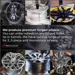 17 INCH FORGED WHEELS RIMS for HAVAL H6 II GENERATION 2017 - 2019