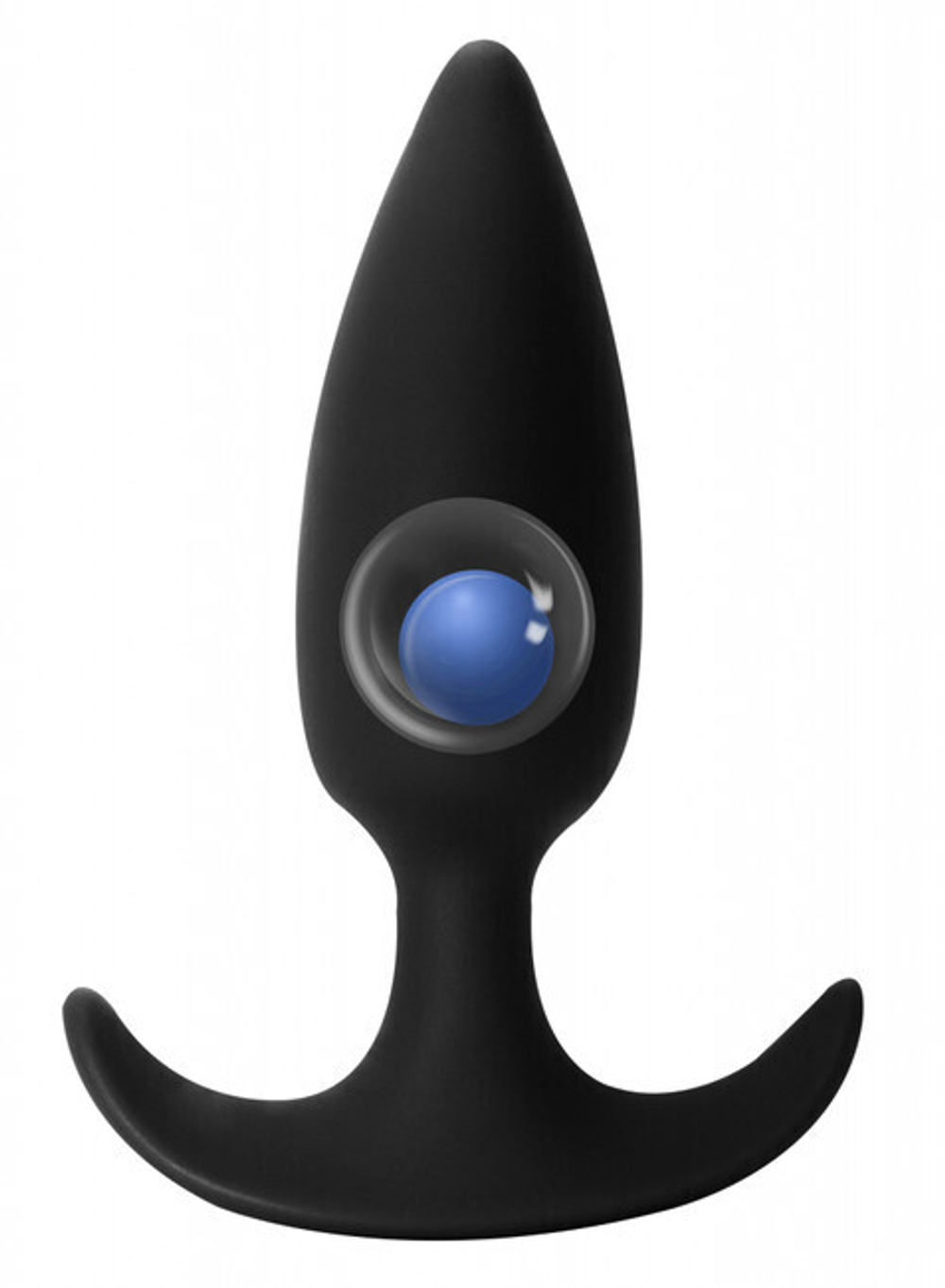 Небольшая пробочка для ношения со смещенным центром тяжести Spice it up Delight Black (Цвет: черный)