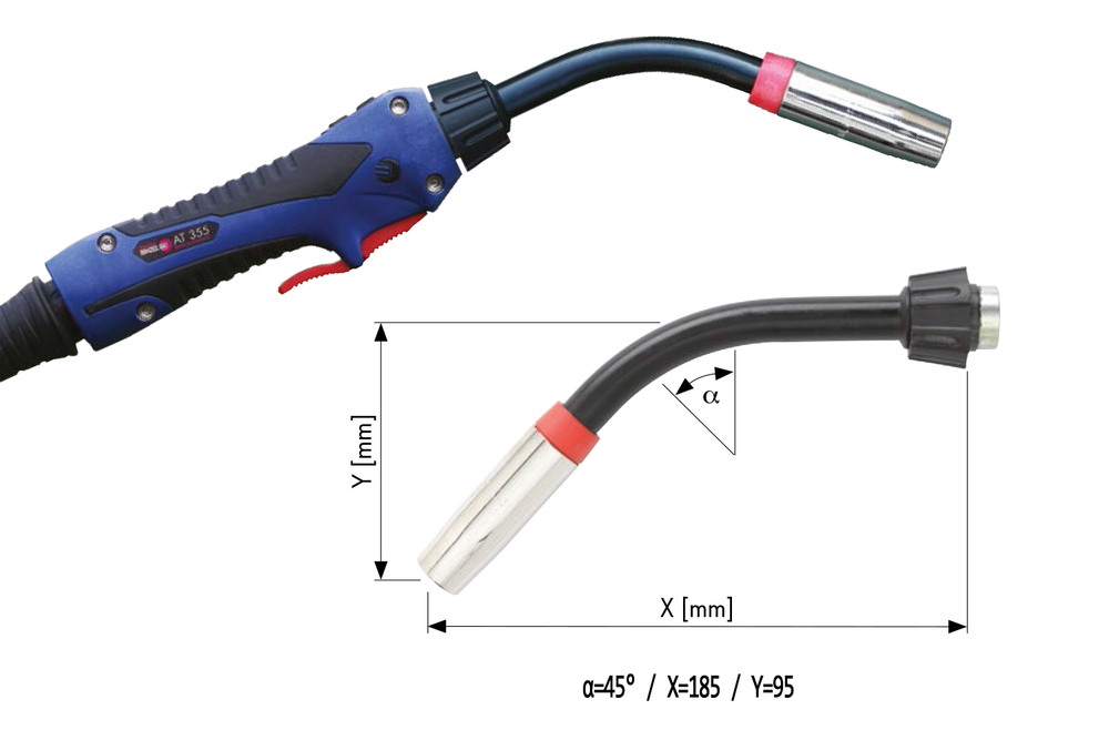 018.D801 Гусак AT 305 T8 FLEX 250 mm
