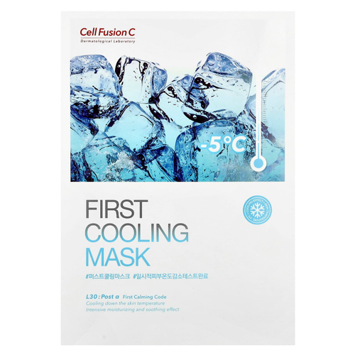 Cell Fusion C, First Cooling Beauty Mask, 5 шт. По 27 г (0,95 унции)