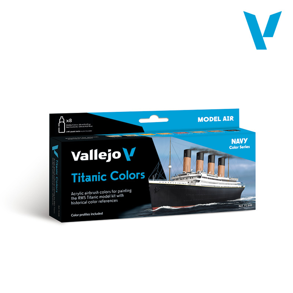 Model Air Set: Titanic Colors (8)
