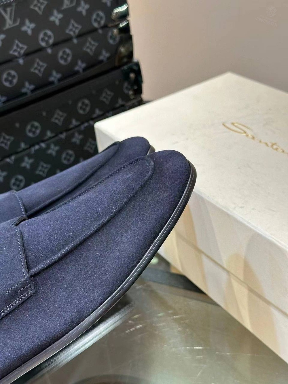Лоферы Santoni