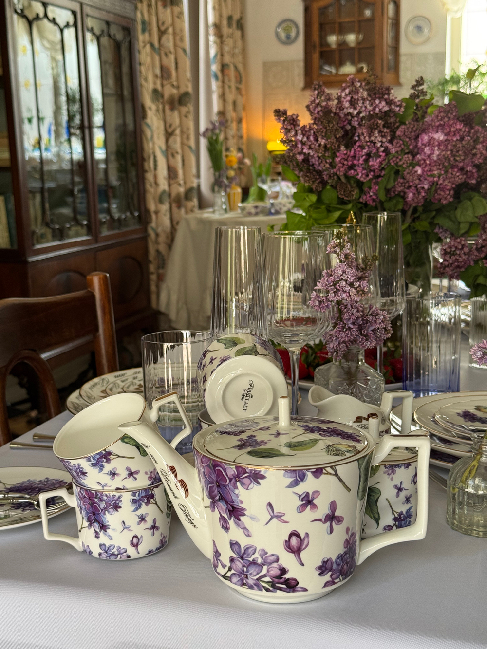 Сахарница First Lady Сирень Победы