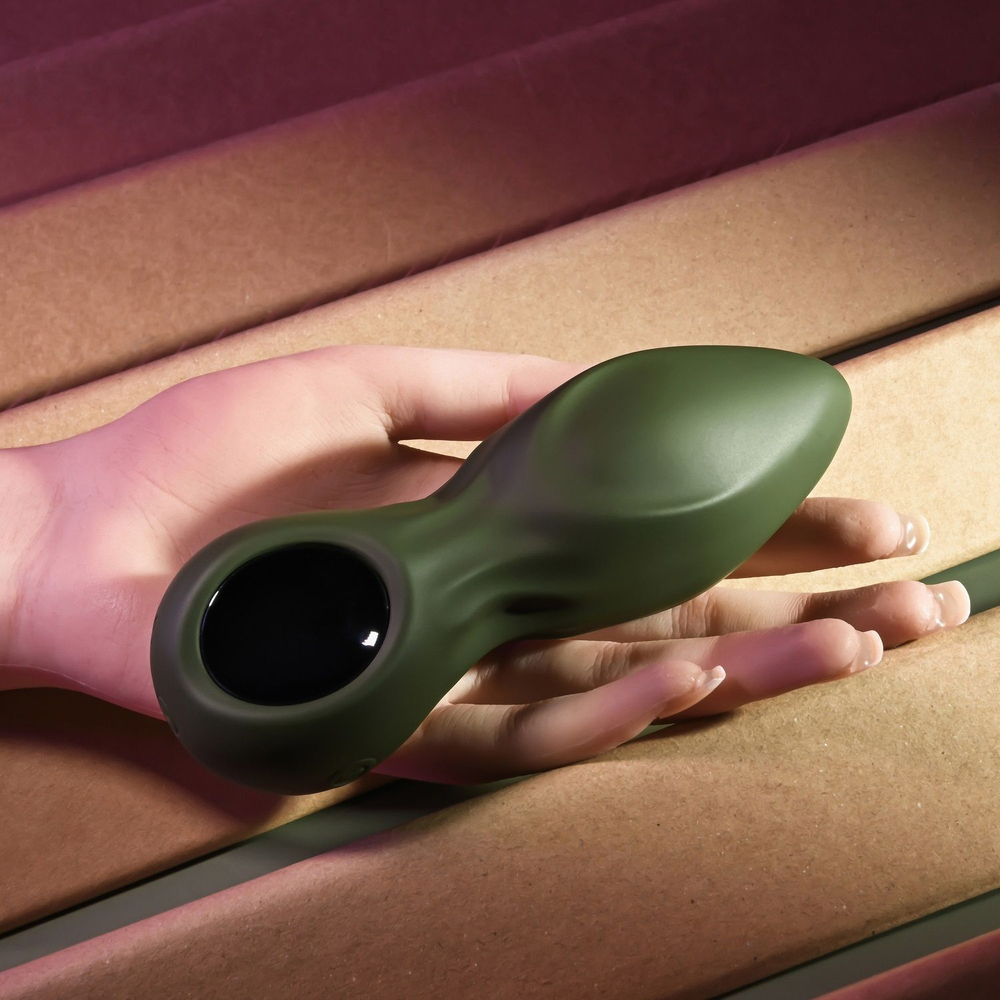 Анальный вибростимулятор My Secret Garden - 14,6 см.