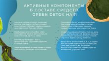 Green Detox Альгинатный шампунь для глубокого очищения волос &quot;Интенсивный уход&quot;