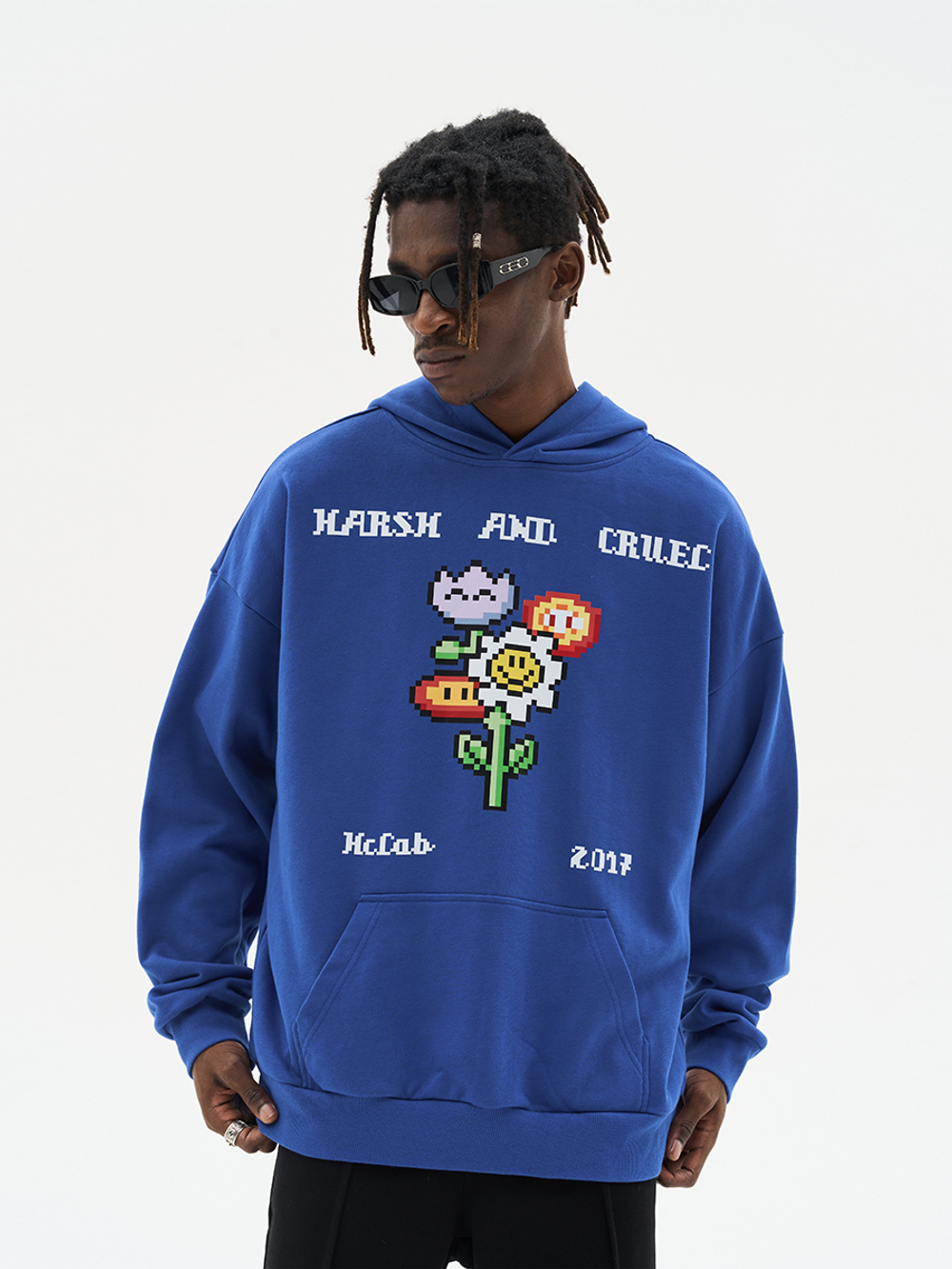 Худи HARSHandCRUEL "PixeLs" Oversized Hoodie