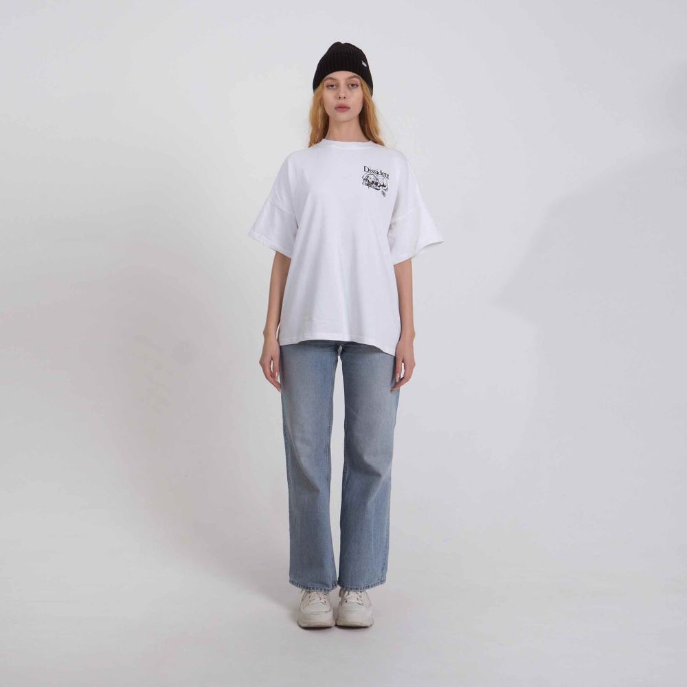 Футболка Dissident Retriever Белая