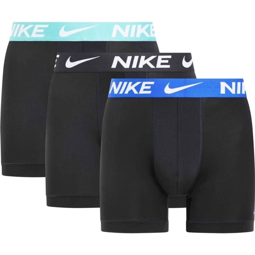 Мужские спортивные боксеры Nike Dri-Fit Essential Micro Brief 3P - черный