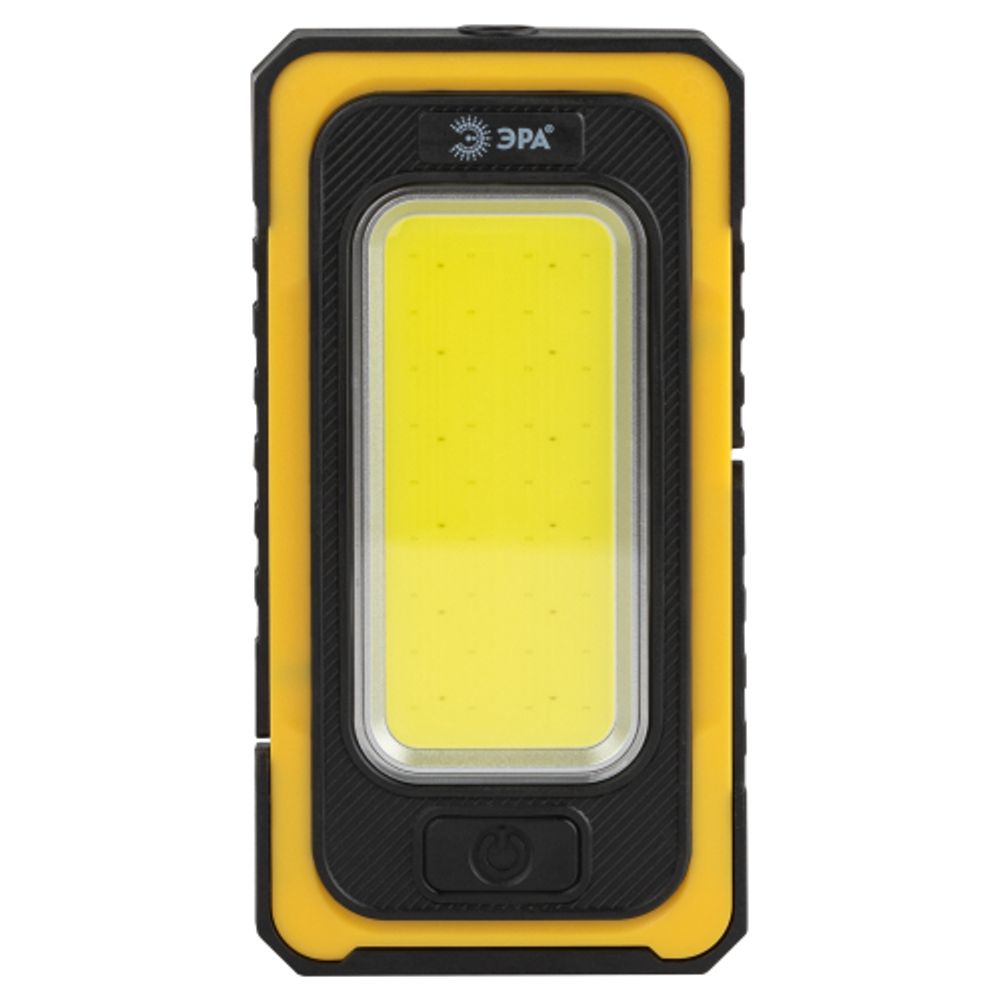 Светодиодный фонарь ЭРА Рабочие Практик RA-811 ручной, аккумуляторный, 15 Вт COB, powerbank, солнечная батарея, магнит | Рабочие  фонари