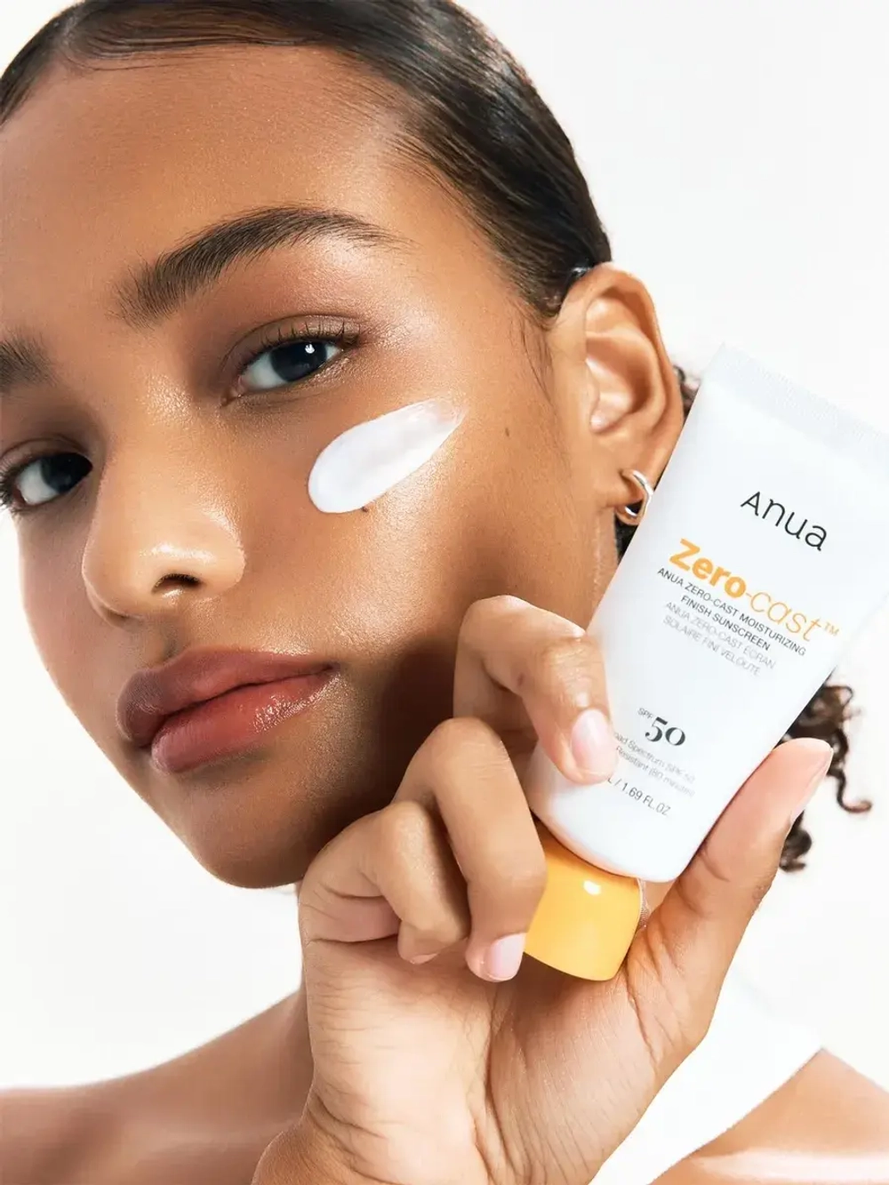 Anua Увлажняющий солнцезащитный крем SPF50 Zero-Cast Moisturizing Finish Sunscreen 50 мл