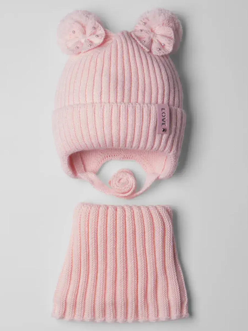 Шапка для девочки на осень