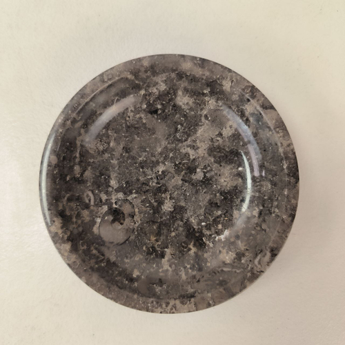 Мыльница из мрамора Grey MM-63755