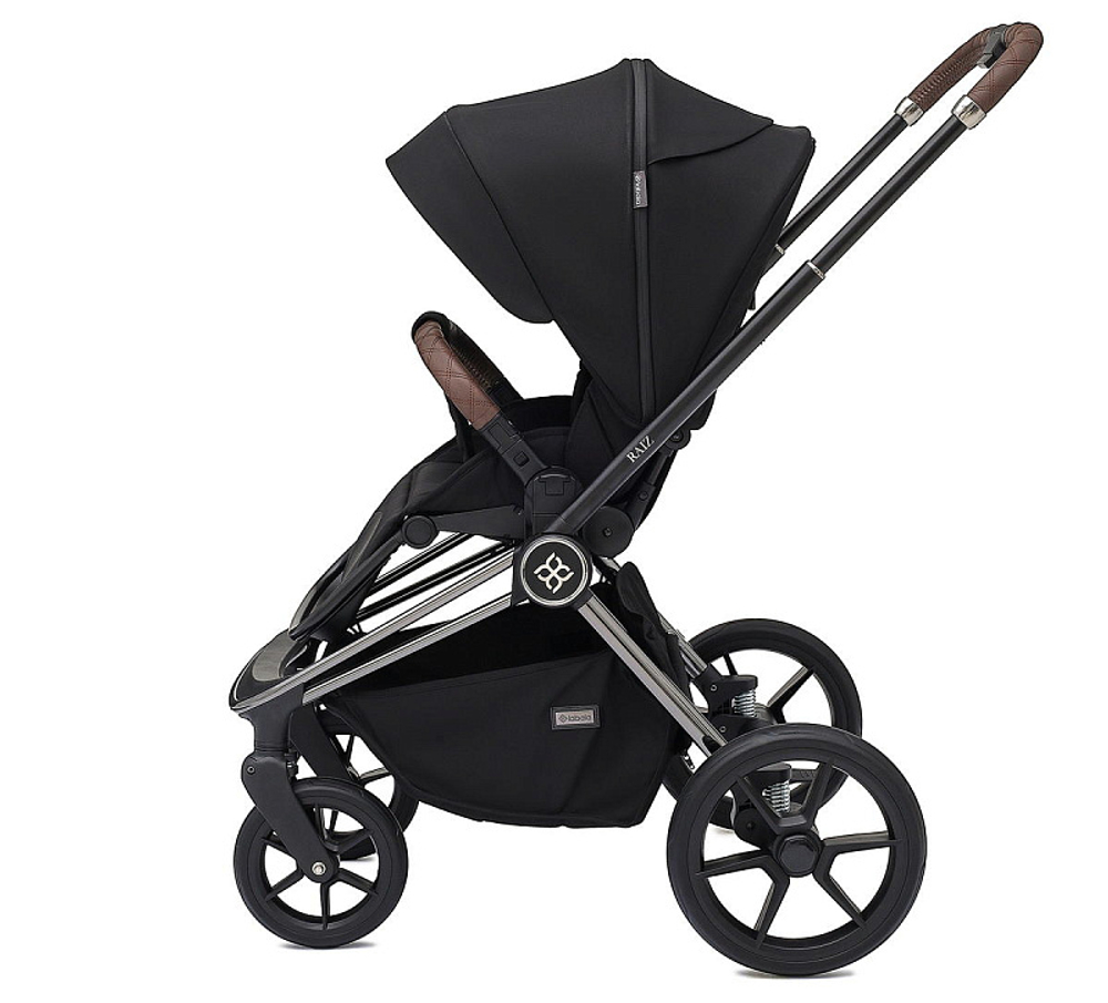 Коляска 2 в 1 Labala Raiz Edition Line 2025 Black Night