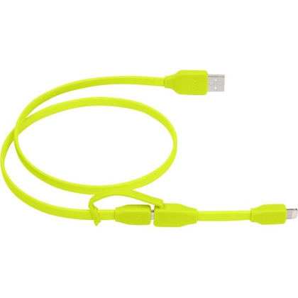 USB cable (2 в 1) Lightning/micro 1m (CA-0483 Mcdodo) Yellow