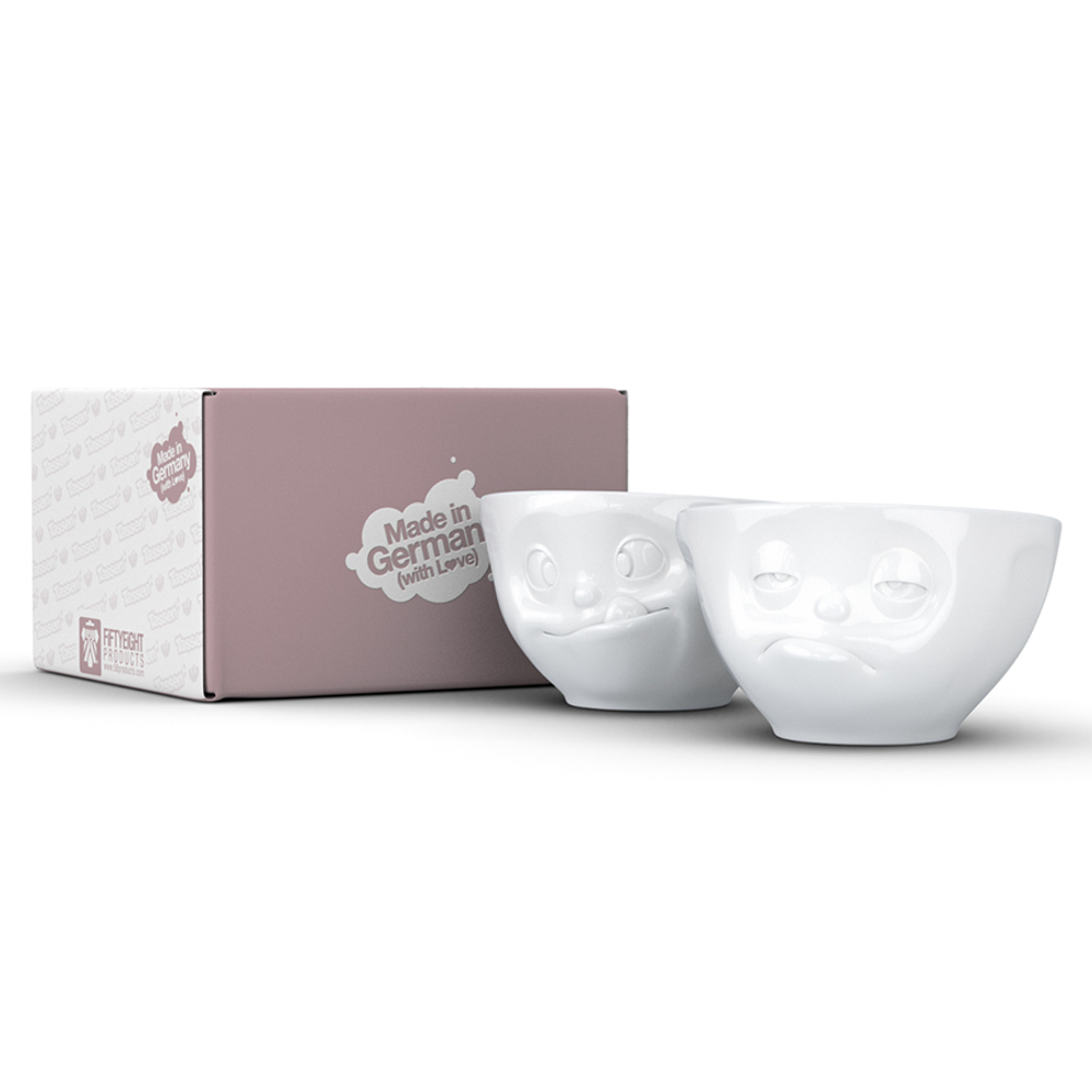 Набор чаш tassen snoozy & tasty, 2 шт, 200 мл, белый