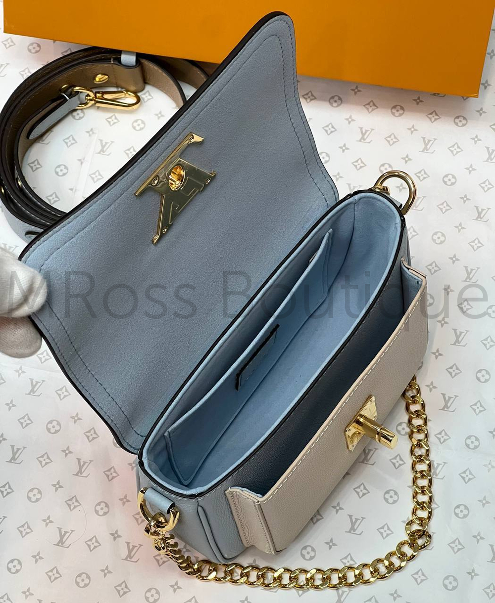 Сумка Lockme Tender Louis Vuitton Blue Nuage