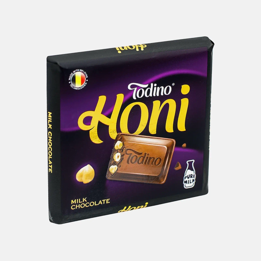 Шоколад молочный с фундуком Honi 60г
