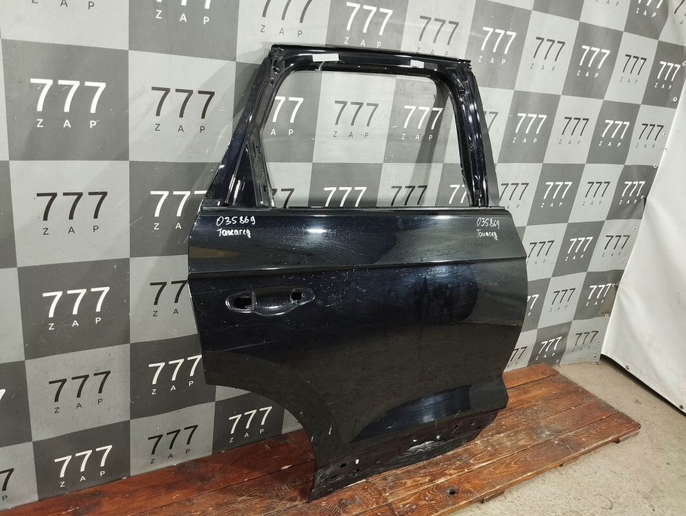 Дверь задняя правая Volkswagen Touareg 3 18-нв Б/У Оригинал 760833052B