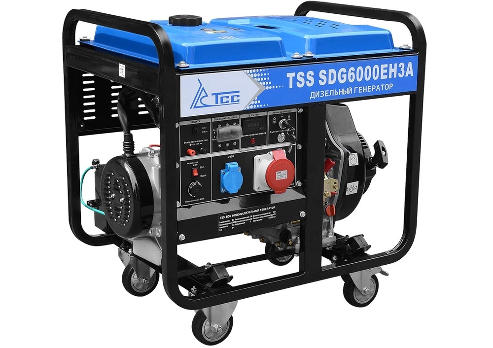 Дизель генератор TSS SDG 6000EHA 077014