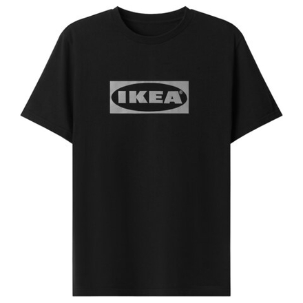 IKEA AURTIENDE  (ИКЕА АУРТИЕНДЕ)  -  Футболка, черная, L/XL