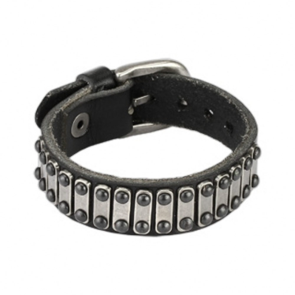 Кожаный браслет SPIKES SL0129-K