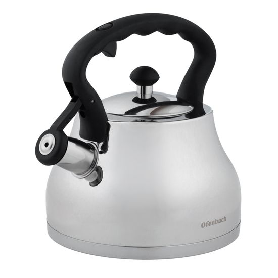 Чайник 2,7 л. из нержавеющей стали со свистком Ofenbach NB 100313WH