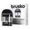 Сменный картридж BRUSKO MINICAN 4, 3 мл, 0,8 Ом, Чёрный (Black), шт