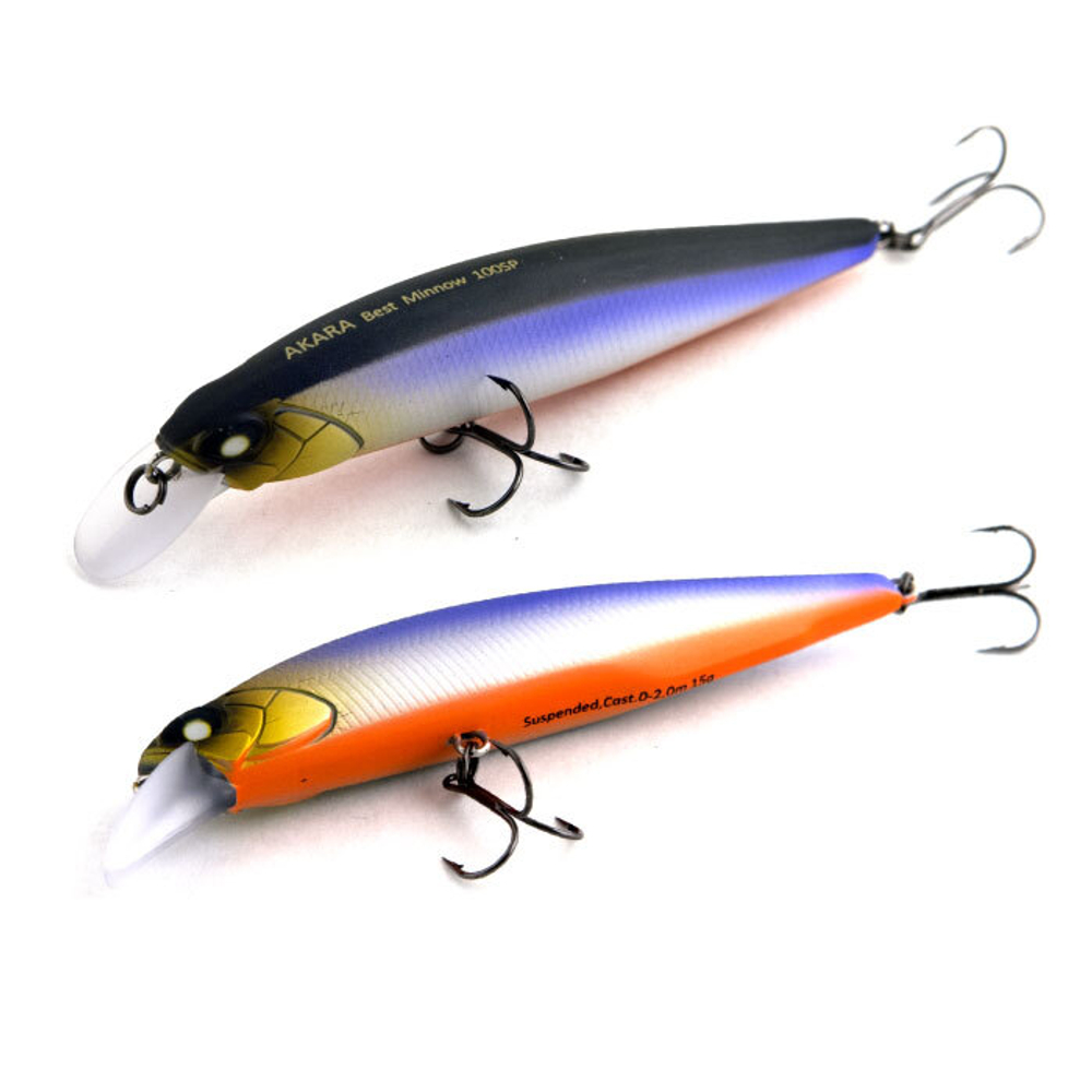 Воблер Akara Best Minnow 110SP 17 гр. (3/5 oz 4,3 in) A80