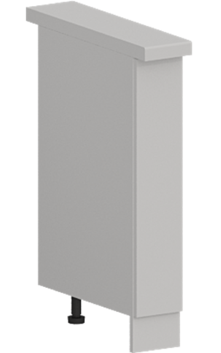 Кухня Модуль ШНБ 150 Графит / Белый