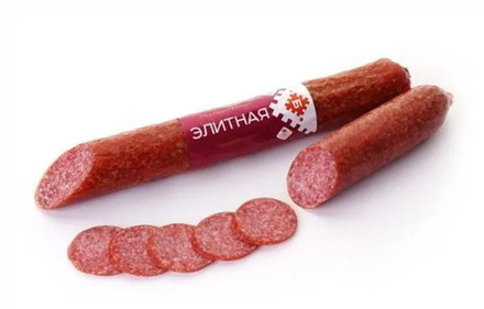 Колбаса "Элитная" сырокопченая Брестский МК