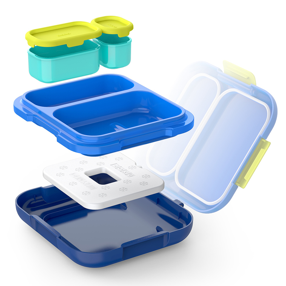 Ланч-бокс neat bento голубой