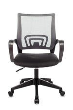 Кресло офисное TopChairs ST-Basic сетка/ткань темно-серый