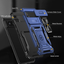 Чехол Safe Case с кольцом и защитой камеры для Google Pixel 7a