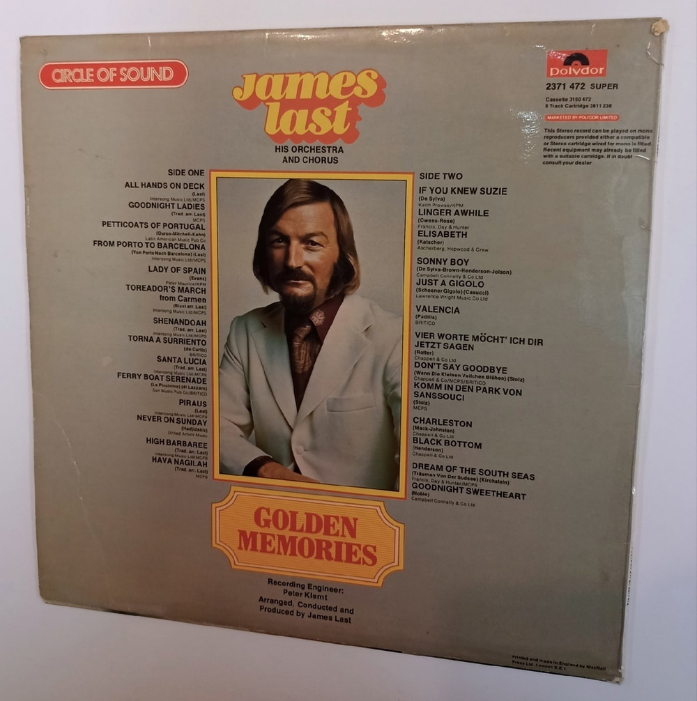 James Last Golden Memories (UK 1973)