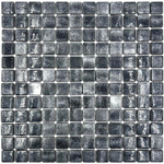 Мозаика стеклянная Atlantis Iron/Атлантика металлический (24х24) 315х315х4 мм