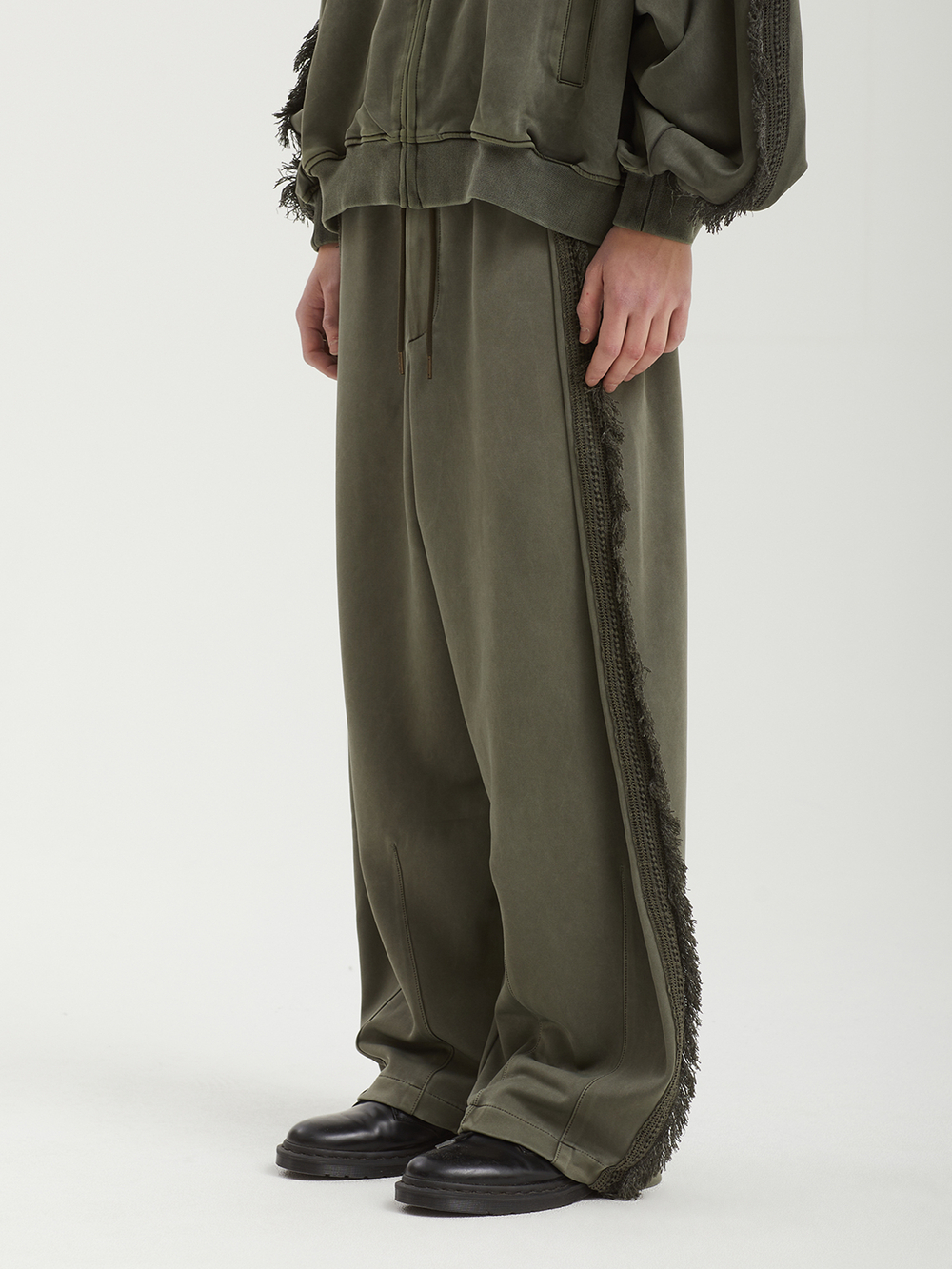 Мужские Брюки Lace Trimming