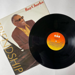 Винтажная виниловая пластинка LP Ray Charles Friendship (Holland 1984) Rock And Roll Shoes