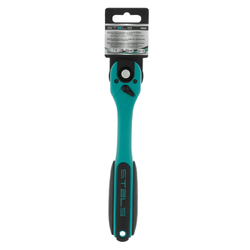 Ключ-трещотка 3/8, 72 зуба, с быстрым сбросом, CrV, двухкомпонентная рукоятка Stels