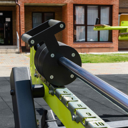 Force-2800 Уличный тренажер Жим лежа с переменной нагрузкой ZAVODSPORTA